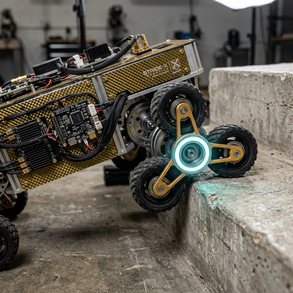 Autonomous Stair-Climbing OpenBot Rover (Revision V2.0)